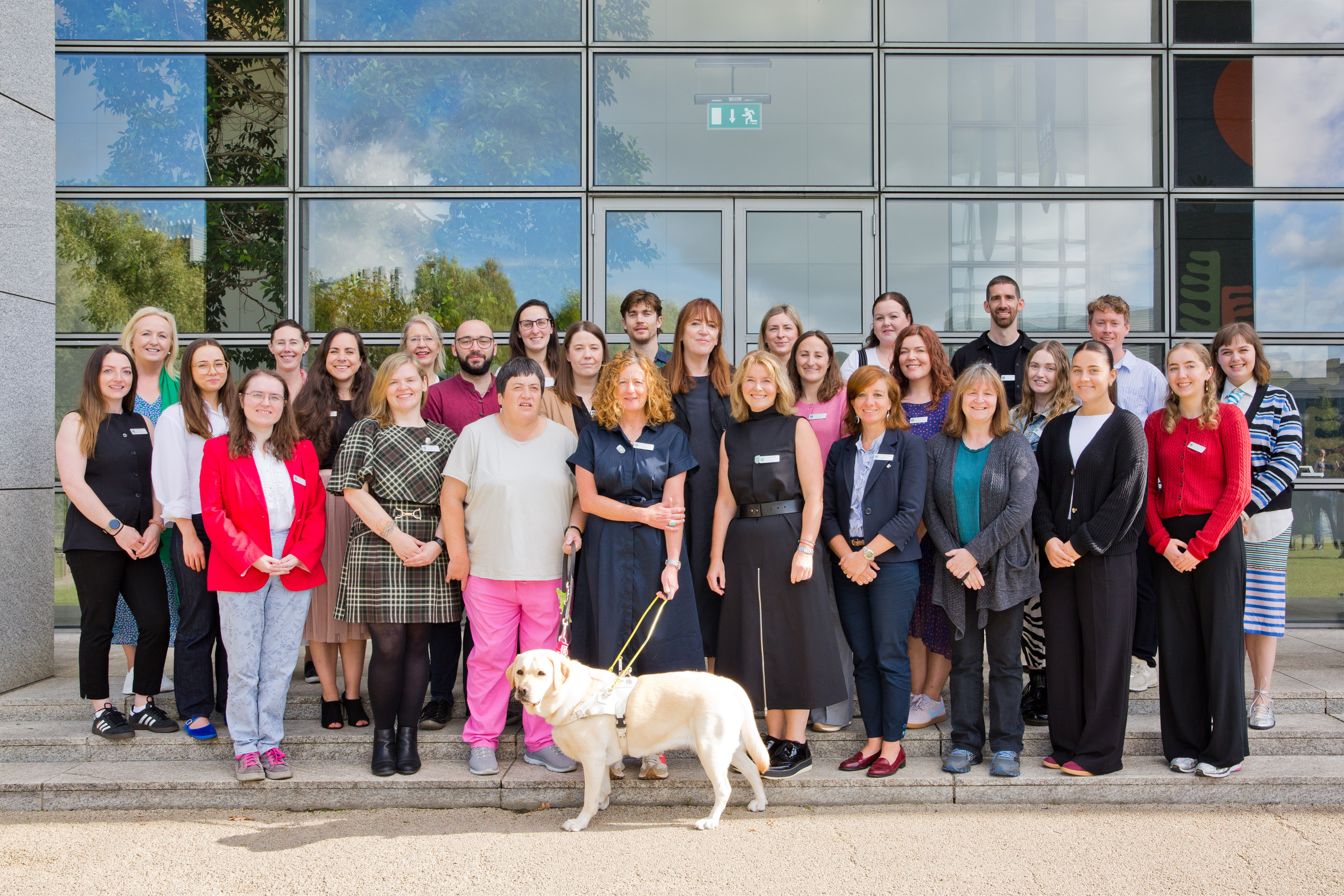 The access and lifelong learning staff standing together for a picture.